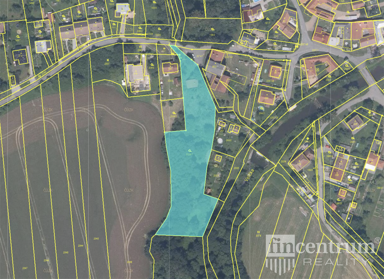 Prodej stavebního pozemku 4996 m2, Hranice