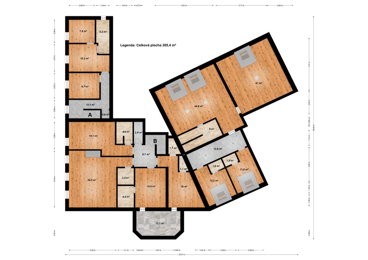Prodej obchodního prostoru 850 m2, Čeperka