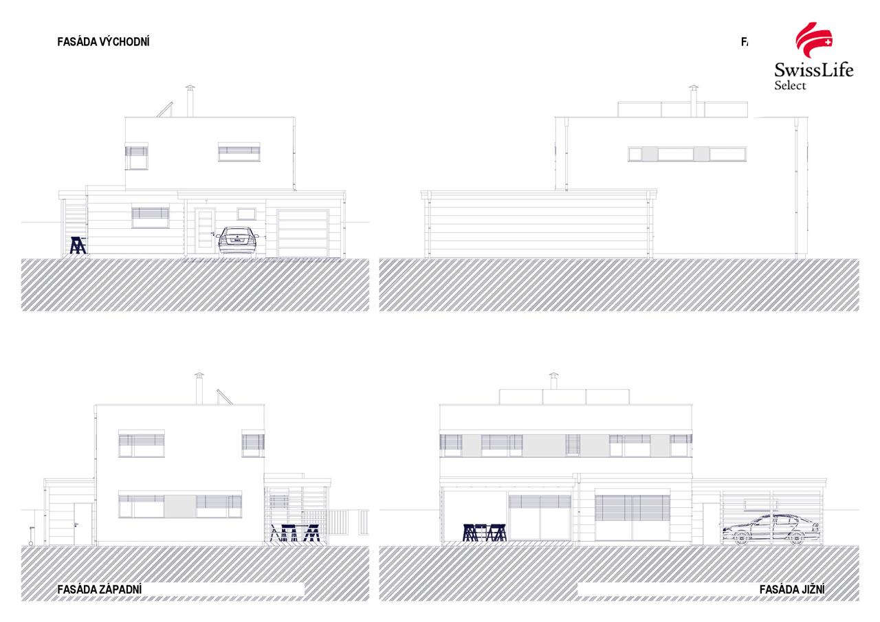 Prodej projektu na klíč 160 m2, Vejprnice