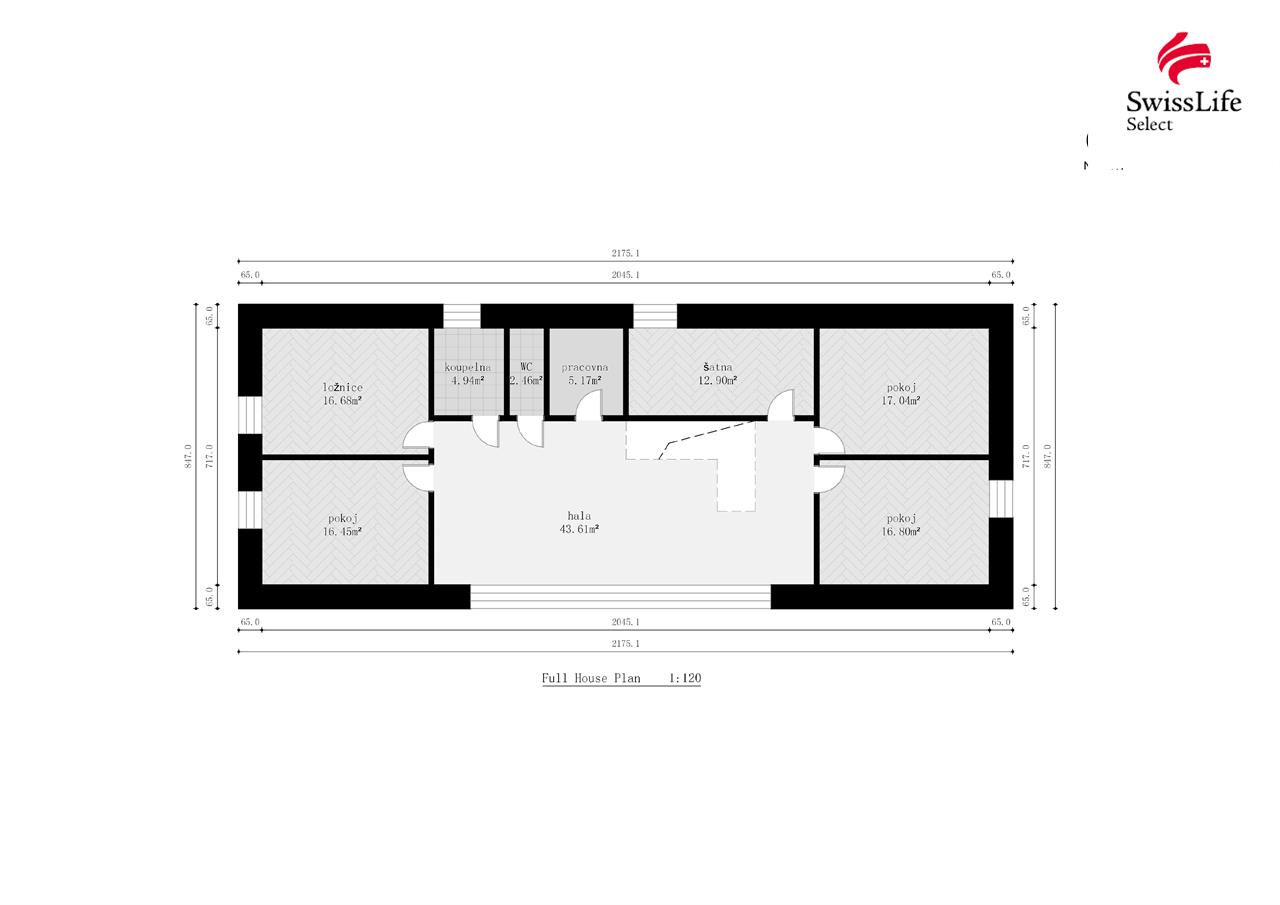 Prodej rodinného domu 320 m2, Vrchotovy Janovice