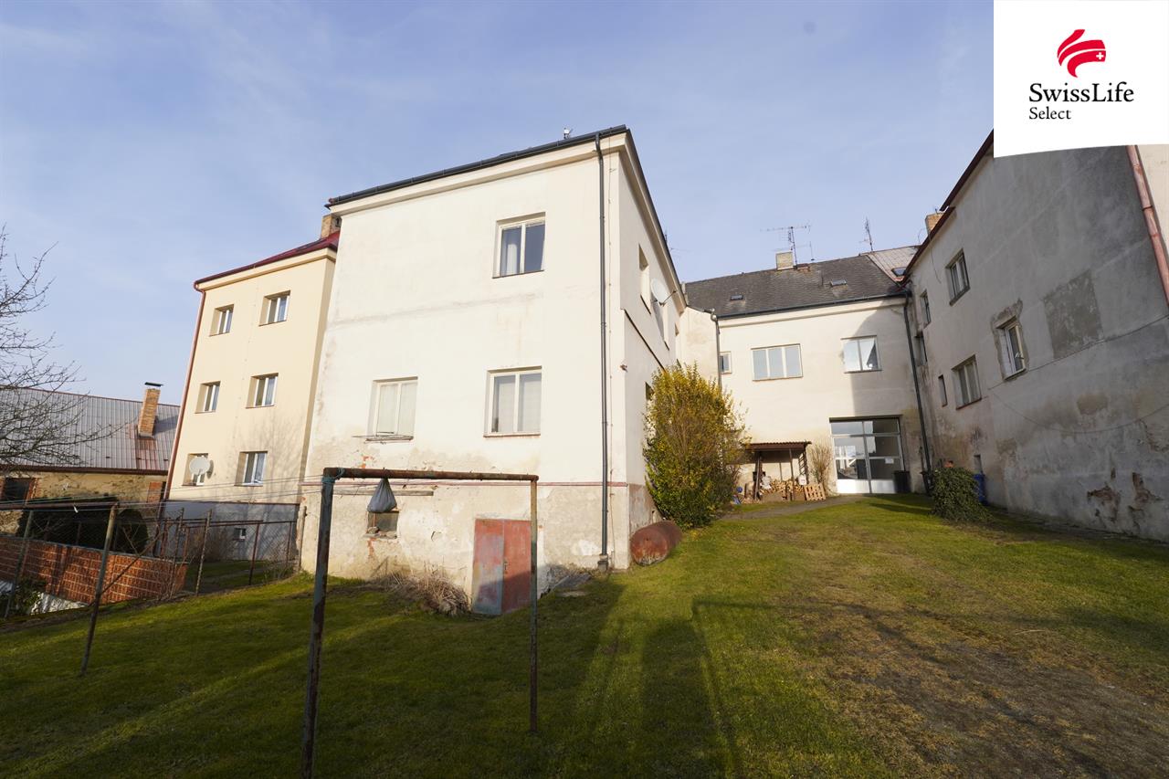 Prodej vícegeneračního domu 597 m2 Žižkovo náměstí, Mladá Vožice