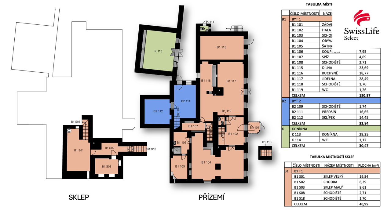 Pronájem rodinného domu 364 m2 Trojská, Praha