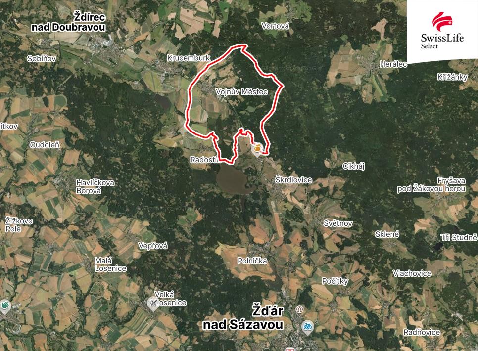 Prodej stavebního pozemku 1339 m2, Vojnův Městec