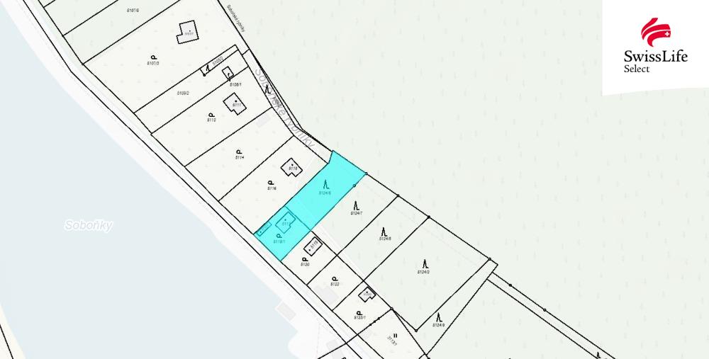 Prodej stavebního pozemku 1053 m2 Soboňské rybníky, Vracov