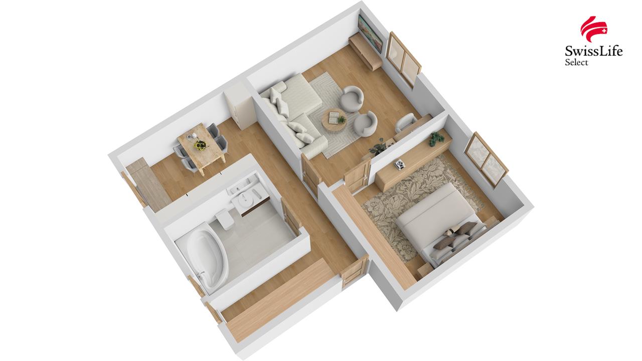 Prodej bytu 2+1 58 m2 Za Obchody, Neratovice