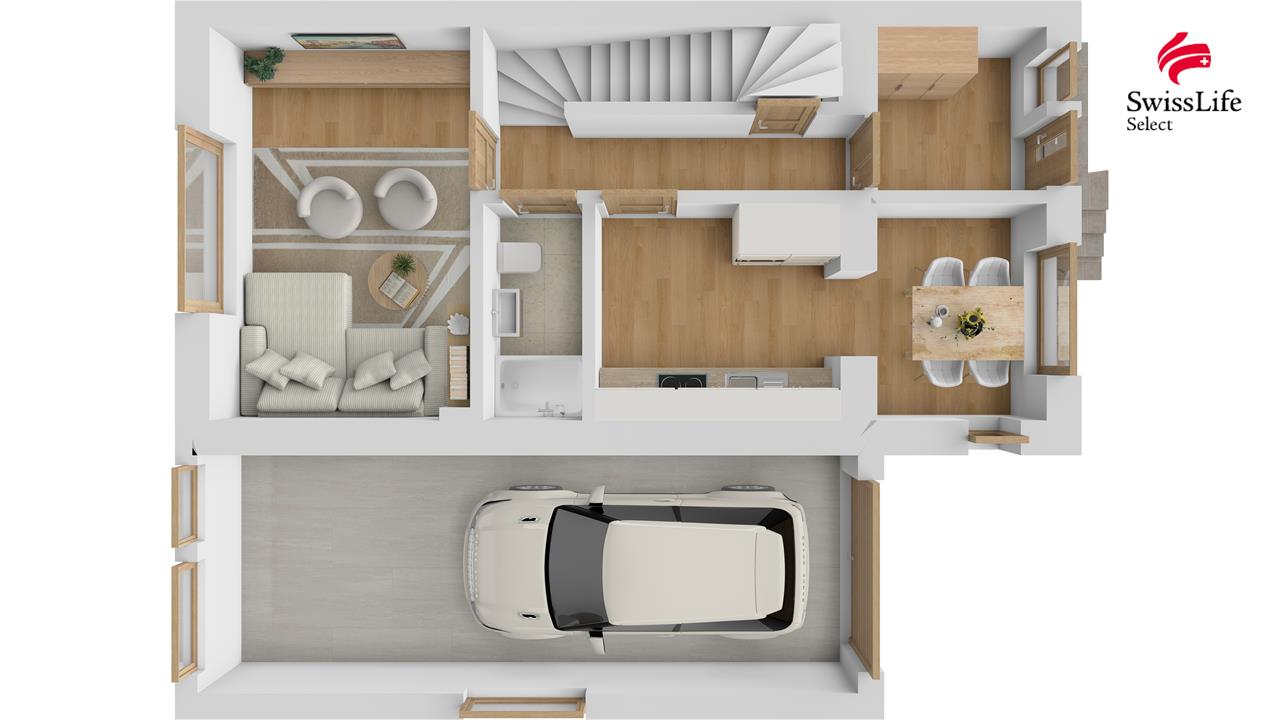 Prodej rodinného domu 64 m2 Pod vlastním krovem, Praha