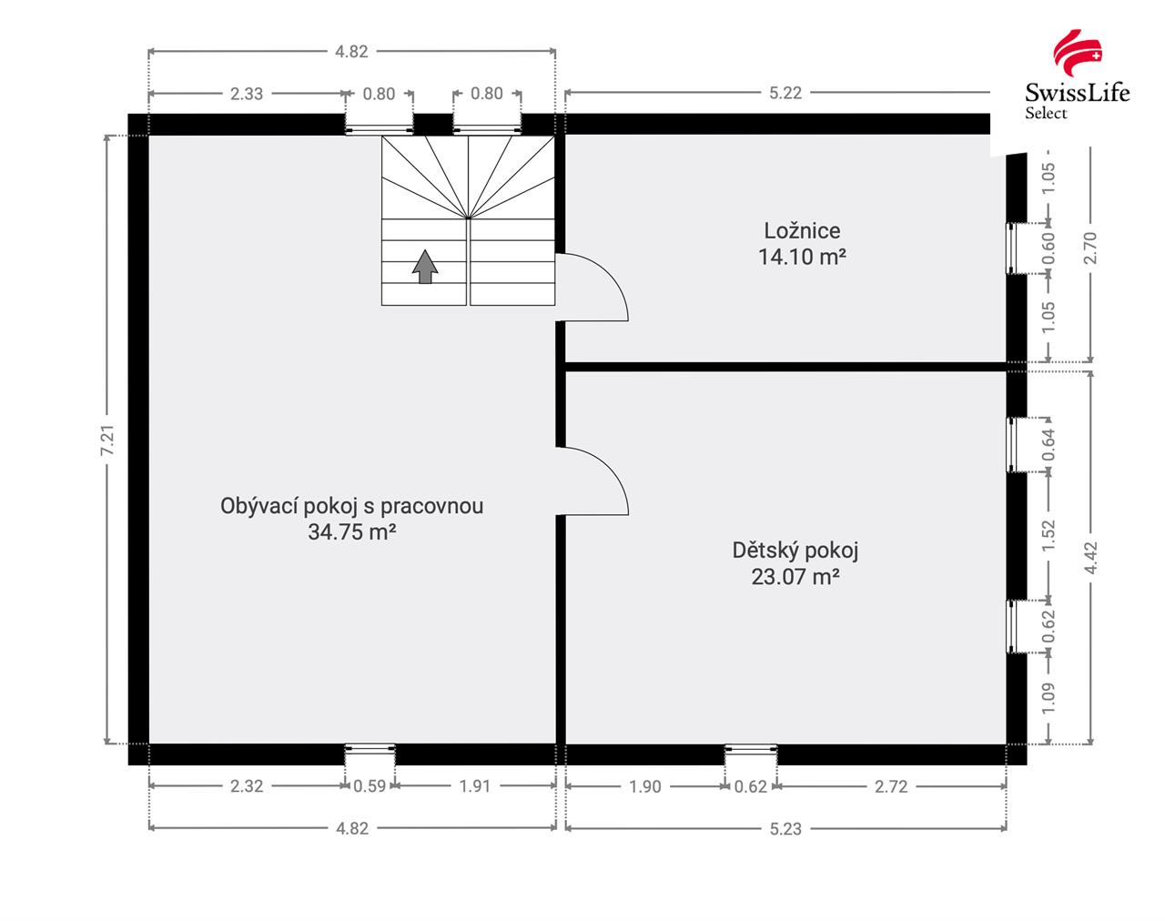Prodej rodinného domu 204 m2, Křešice