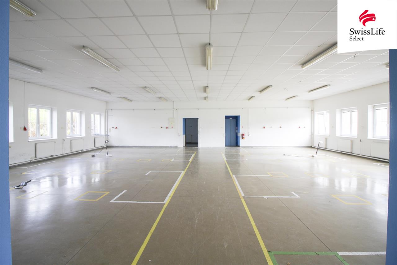 Prodej výrobní haly 2742 m2, Kamenice