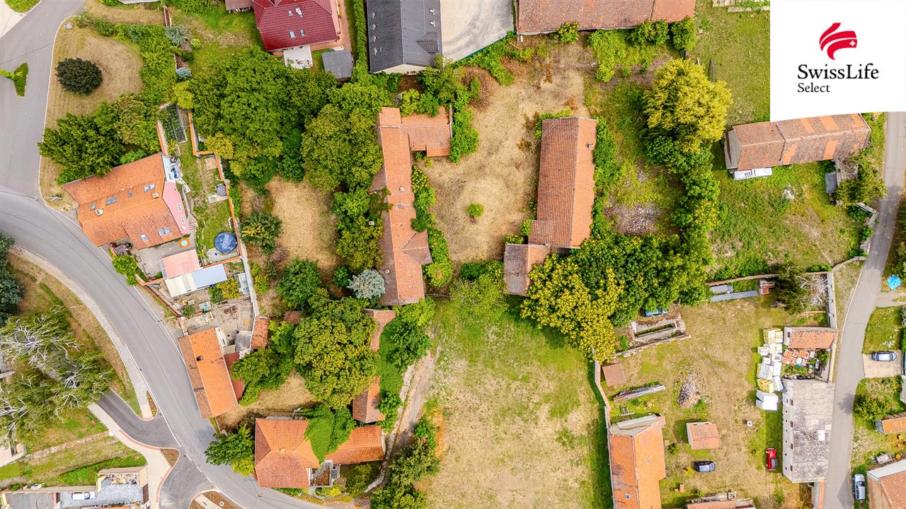 Prodej stavebního pozemku 3908 m2, Cítov