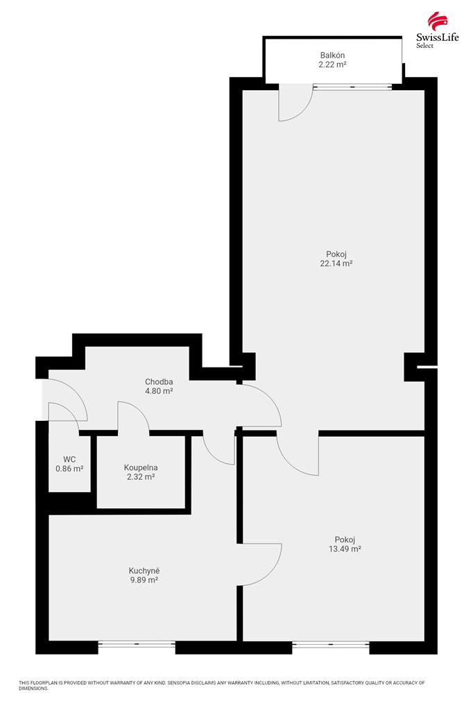 Prodej bytu 2+1 54 m2 Hlinky, Brno