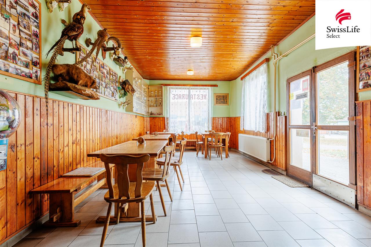 Prodej restaurace 267 m2, Hostěradice