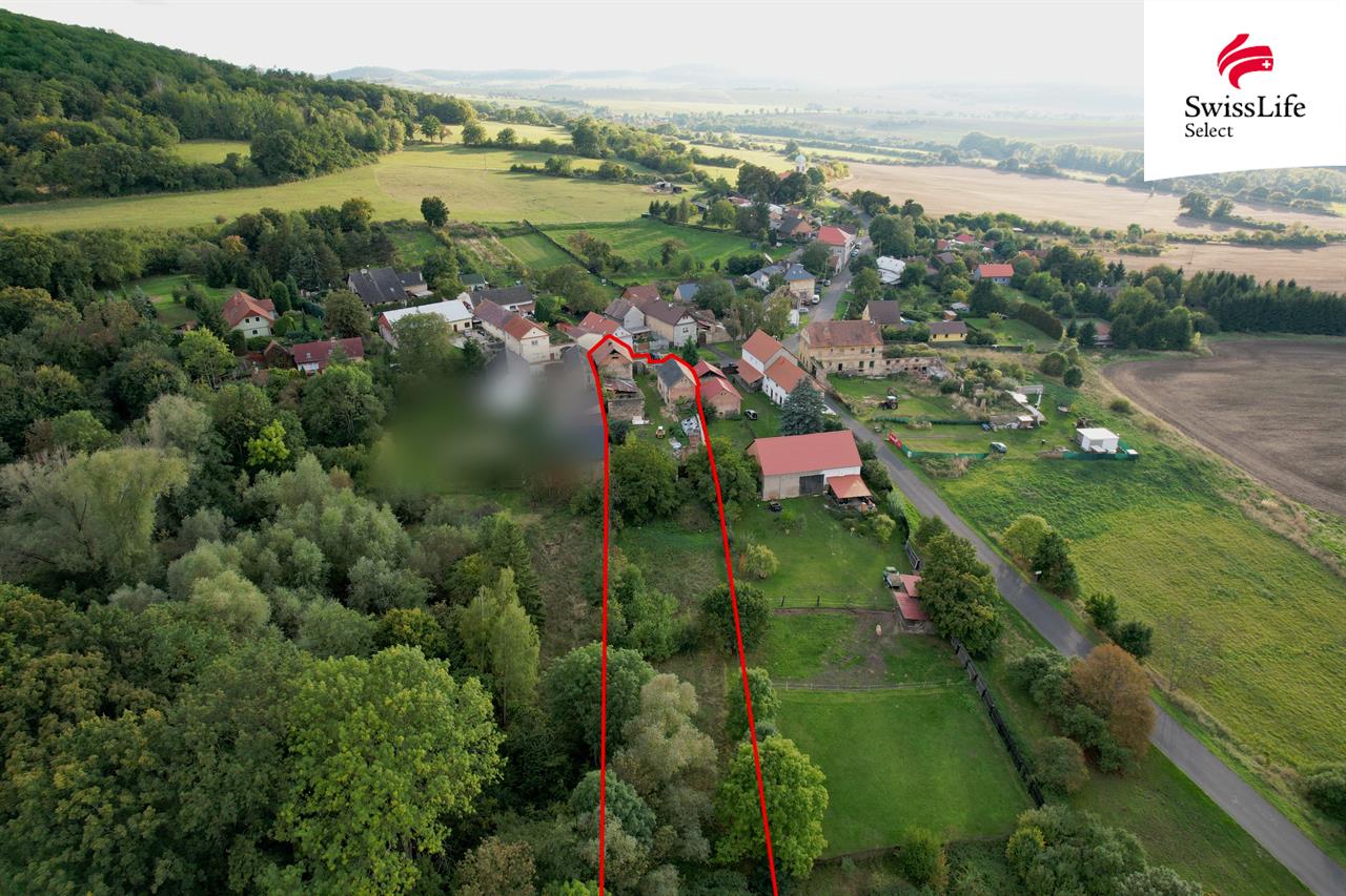 Prodej stavebního pozemku 2959 m2, Hrobčice