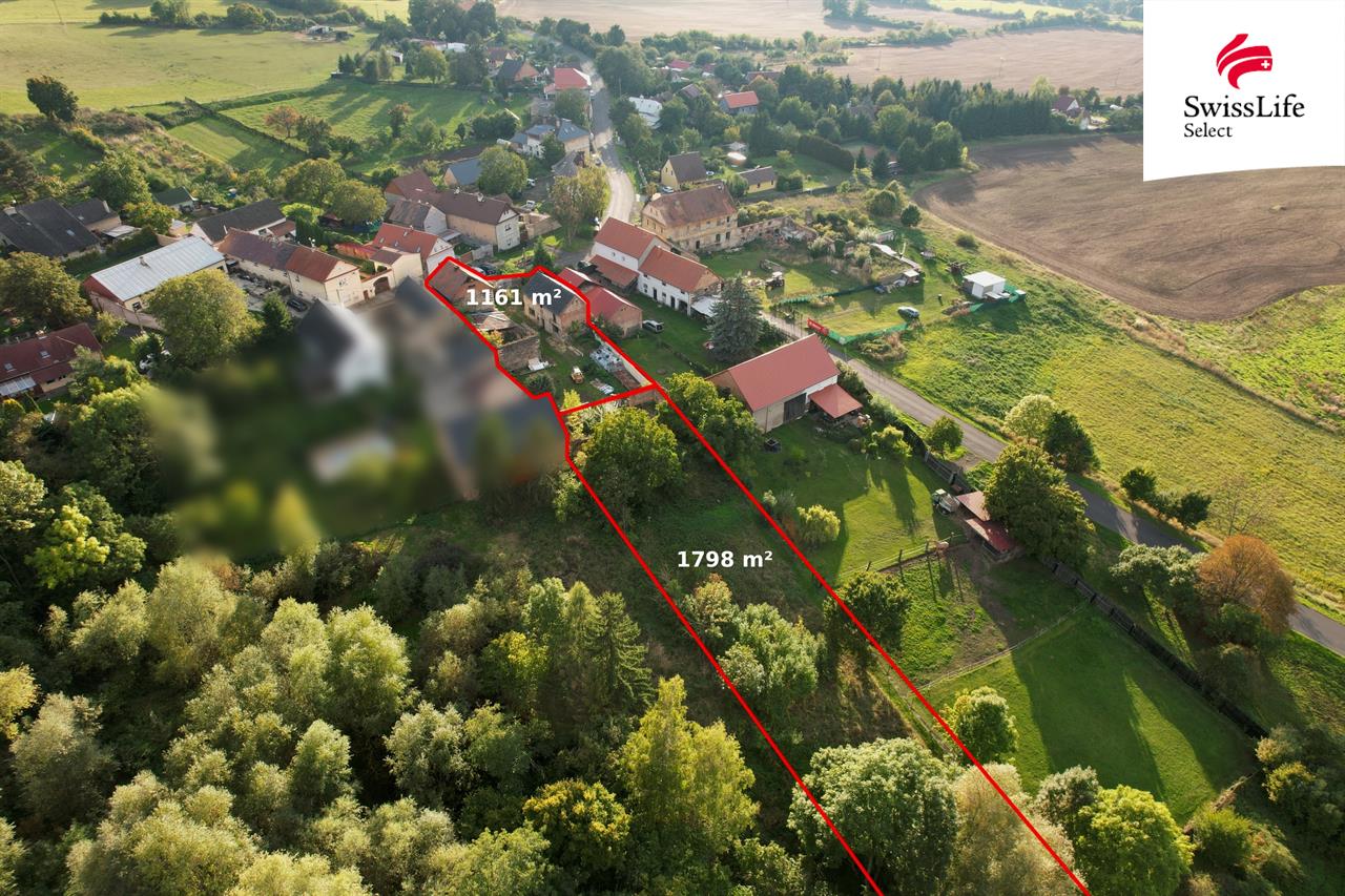 Prodej stavebního pozemku 2959 m2, Hrobčice