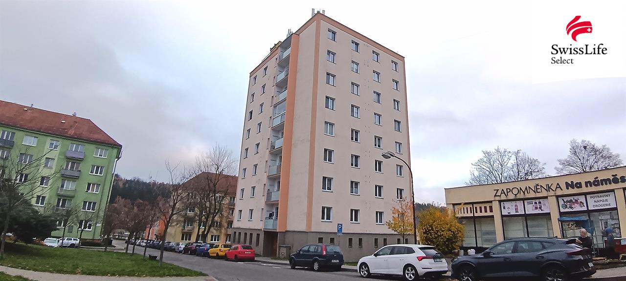 Prodej bytu 2+1 52 m2 náměstí SNP, Kynšperk nad Ohří