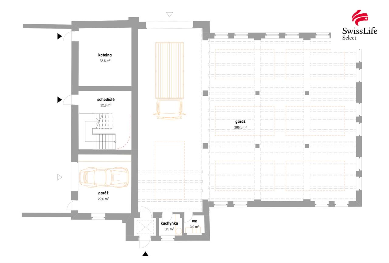 Prodej skladového prostoru 1400 m2, Sulejovice