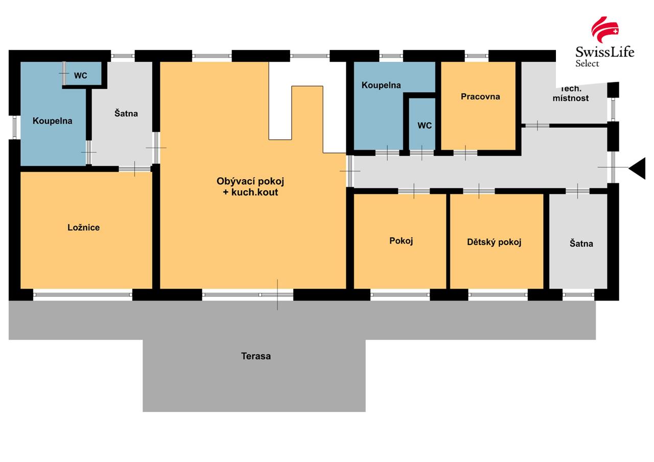 Prodej rodinného domu 159 m2 U Rybníčka, Struhařov