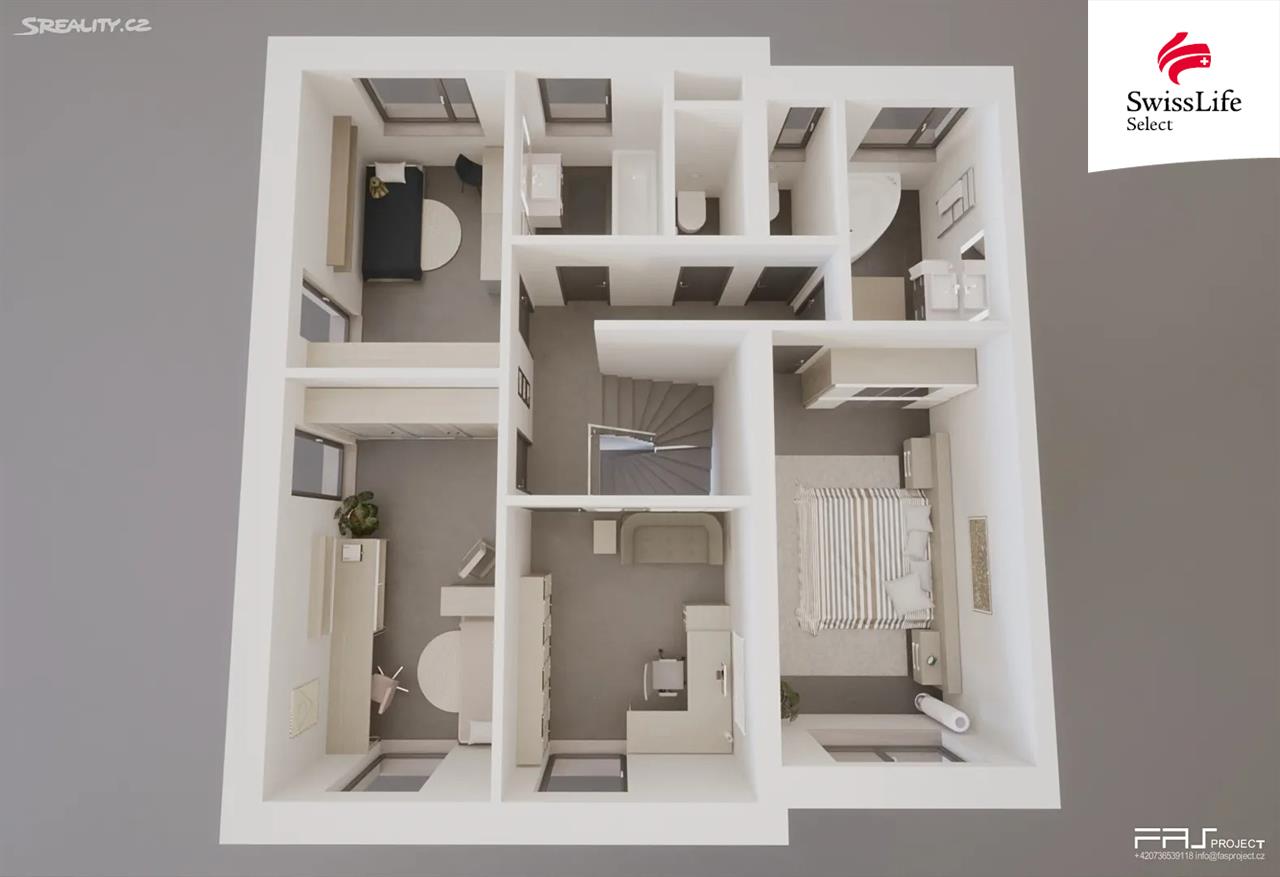 Prodej rodinného domu 174 m2 Na močále, Praha