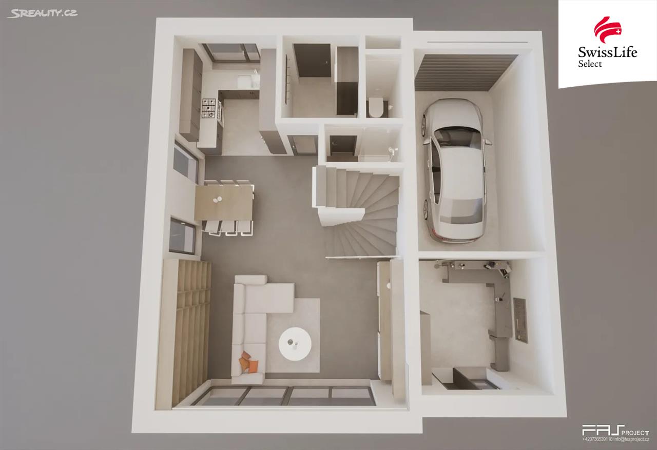 Prodej rodinného domu 174 m2 Na močále, Praha