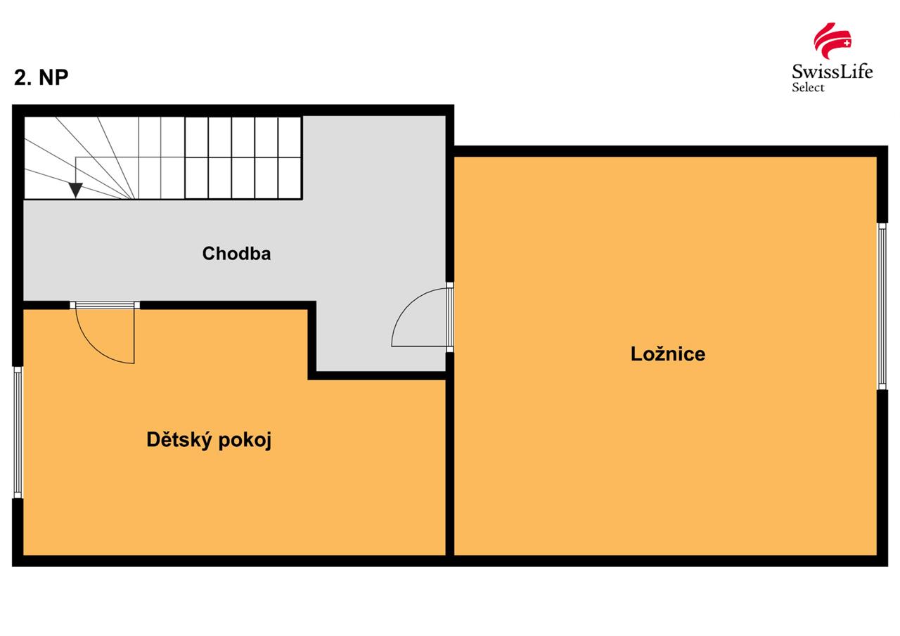 Prodej bytu 3+1 89 m2 3. května, Úpice