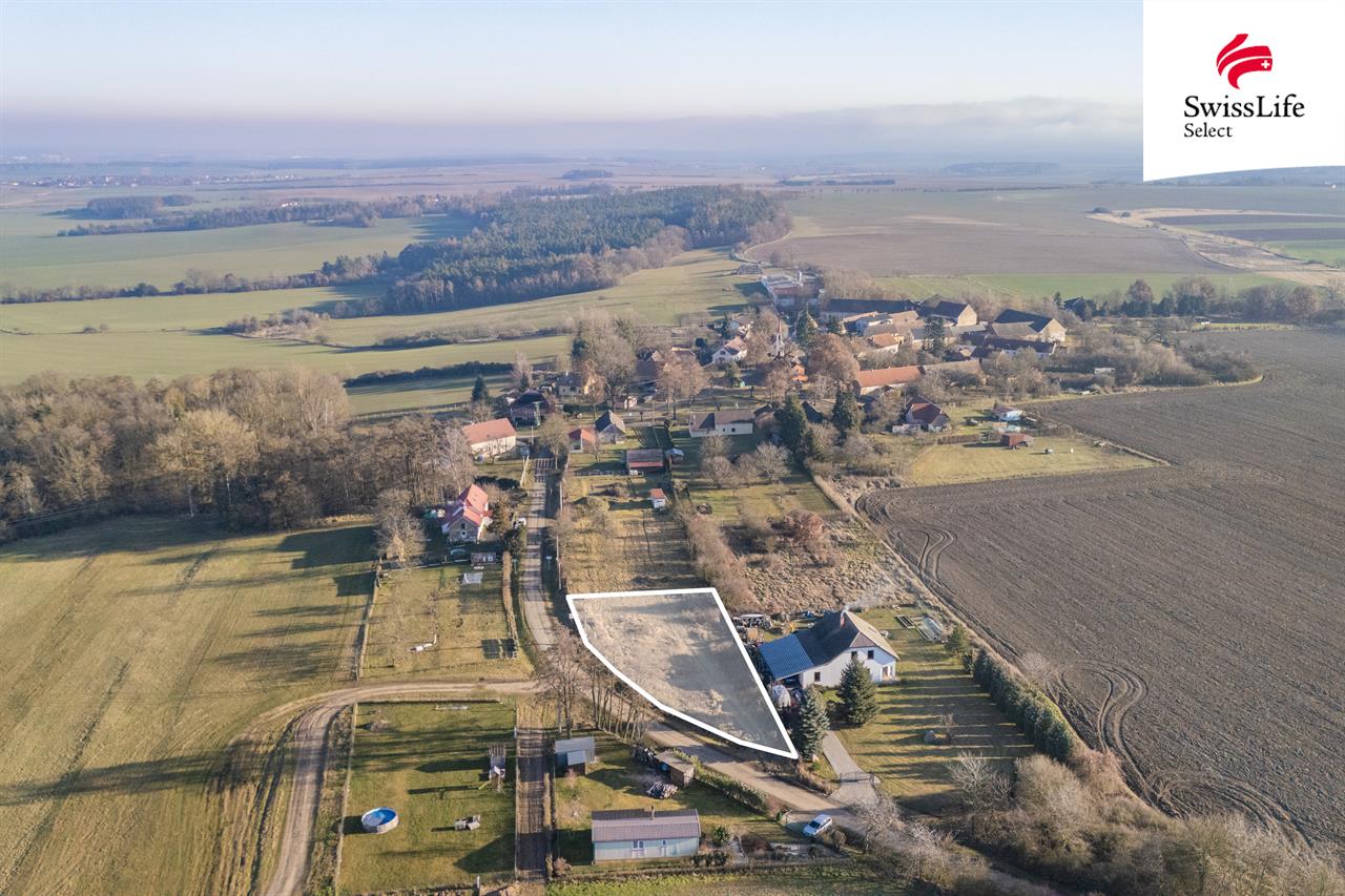 Prodej stavebního pozemku 1176 m2, Přehýšov