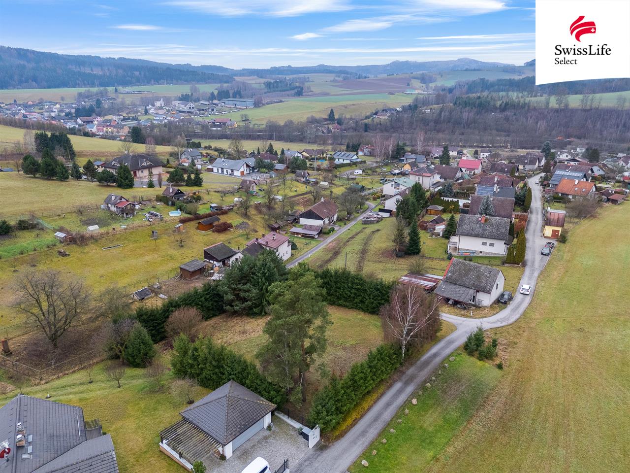 Prodej stavebního pozemku 1656 m2, Havlovice