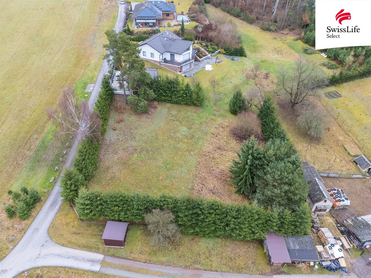 Prodej stavebního pozemku 1656 m2, Havlovice