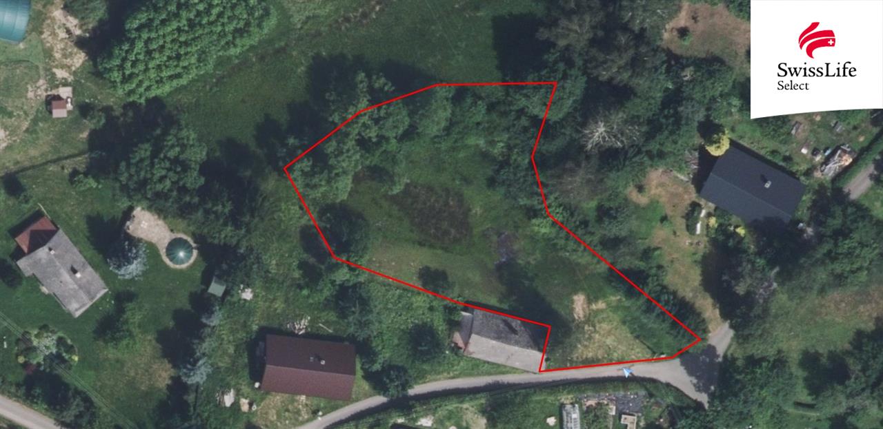 Prodej stavebního pozemku 1692 m2, Dolní Čermná