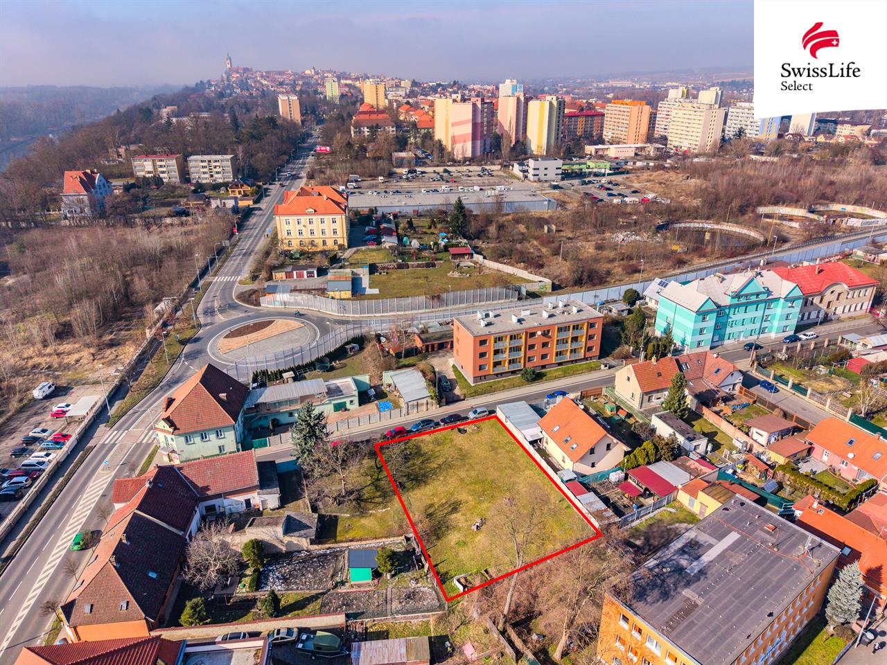 Prodej stavebního pozemku 860 m2, Mělník