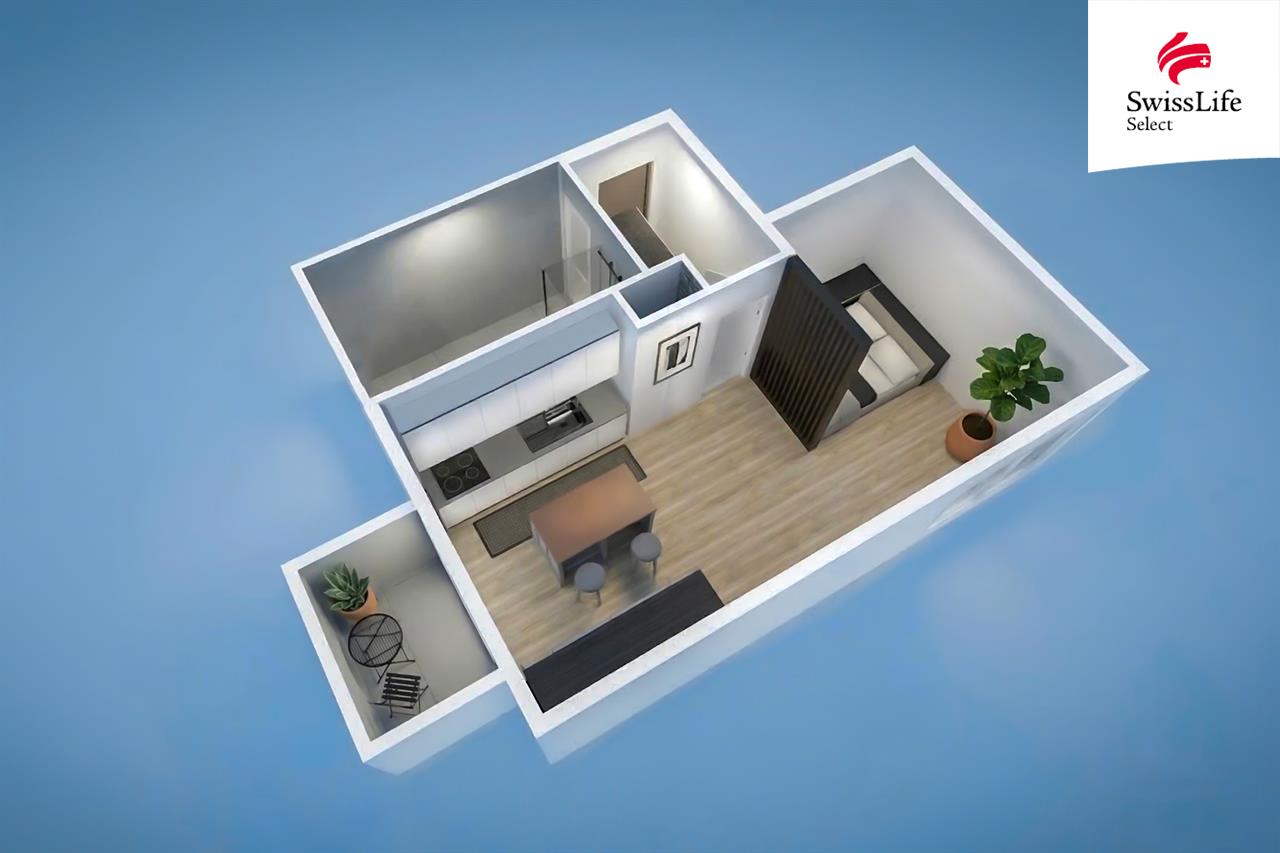 Pronájem bytu 1+kk 38 m2 Františka Kováříka, Plzeň