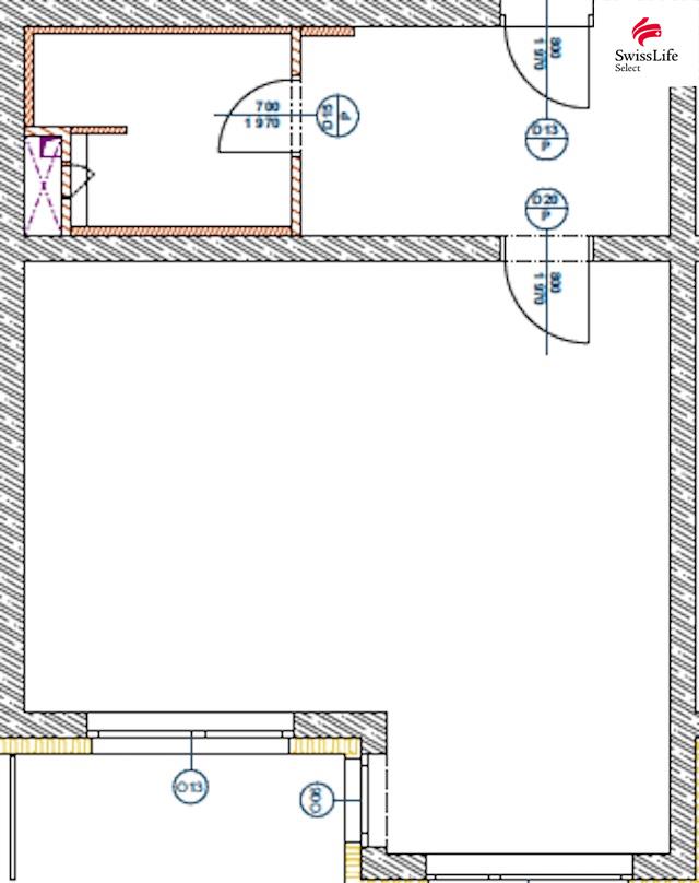 Pronájem bytu 1+kk 45 m2 Pilařská, Plzeň