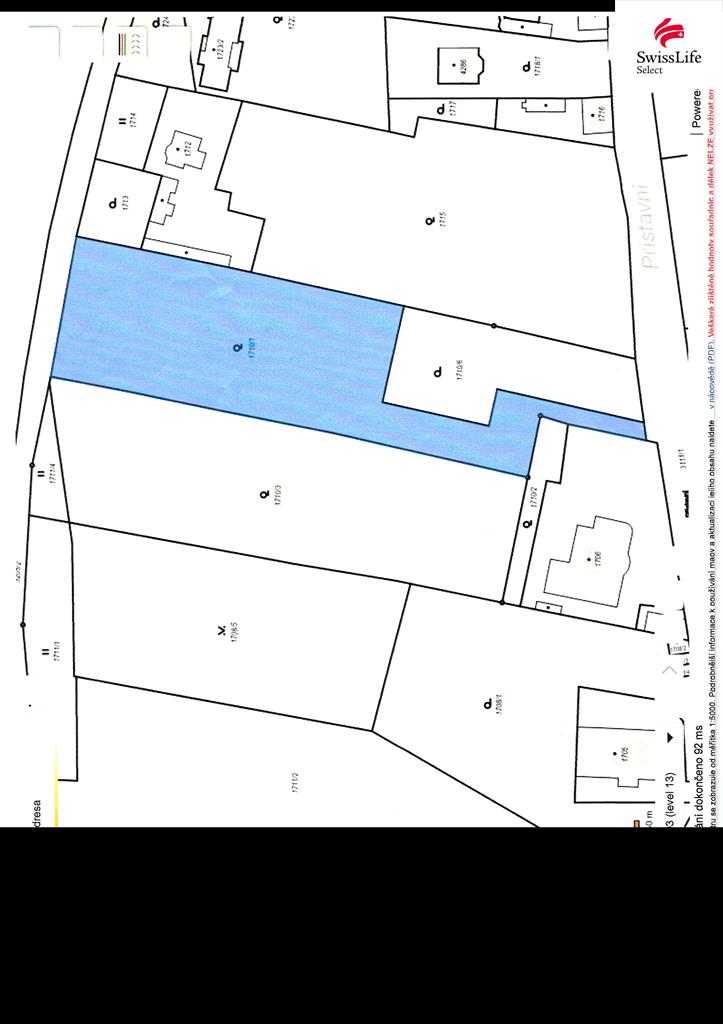 Prodej pozemku 4264 m2 Přístavní, Čelákovice