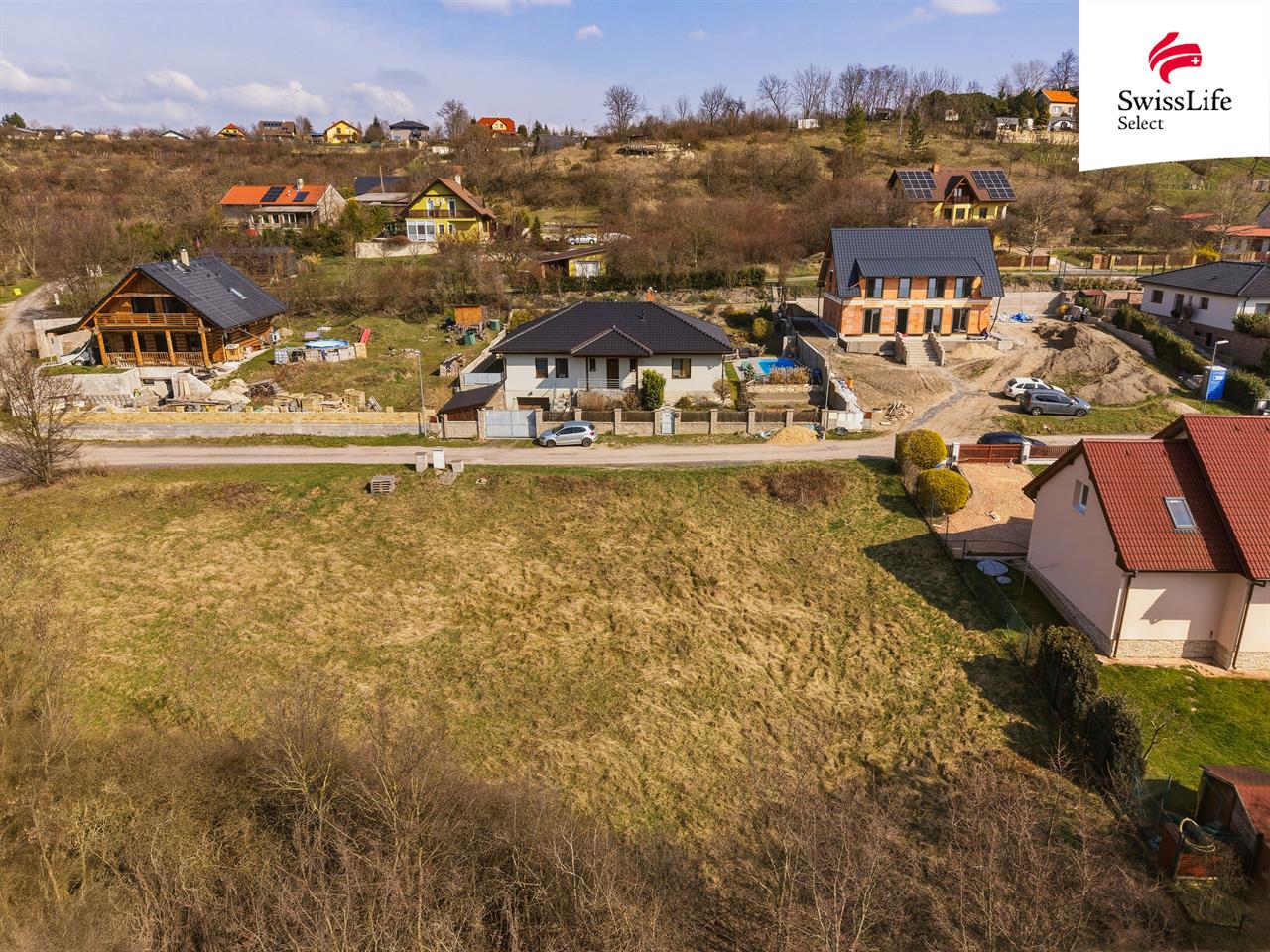 Prodej stavebního pozemku 1054 m2, Kly