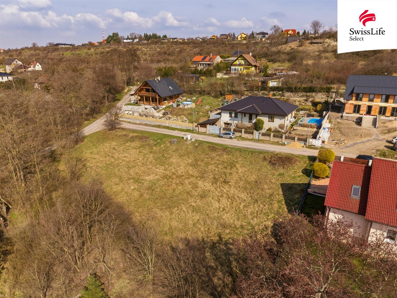 Prodej stavebního pozemku 1054 m2, Kly