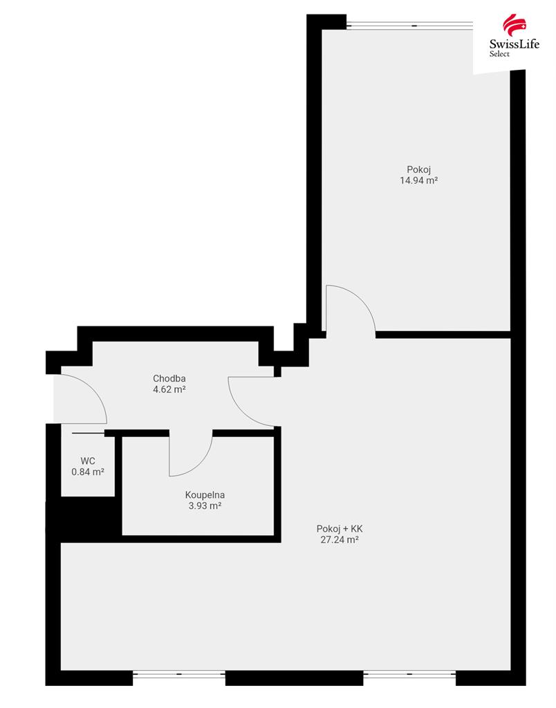 Pronájem bytu 2+kk 52 m2 Obránců míru, Polička