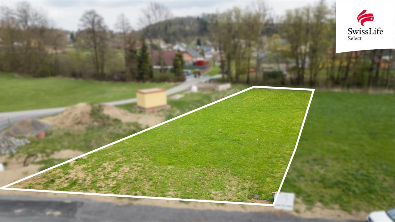 Prodej stavebního pozemku 1097 m2 Helvíkovice