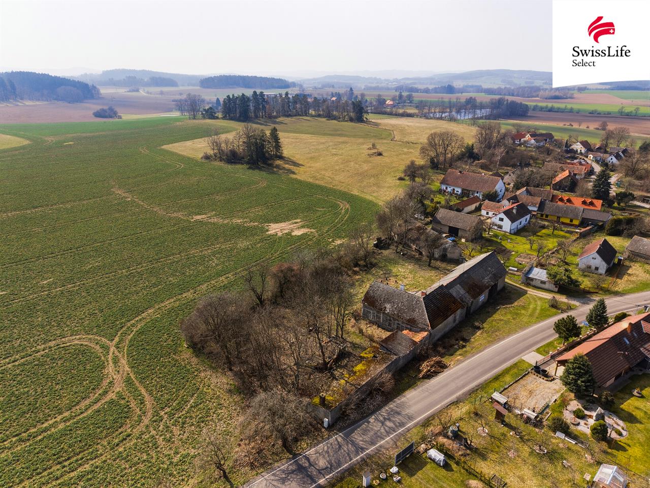 Prodej stavebního pozemku 2851 m2, Vrchotovy Janovice