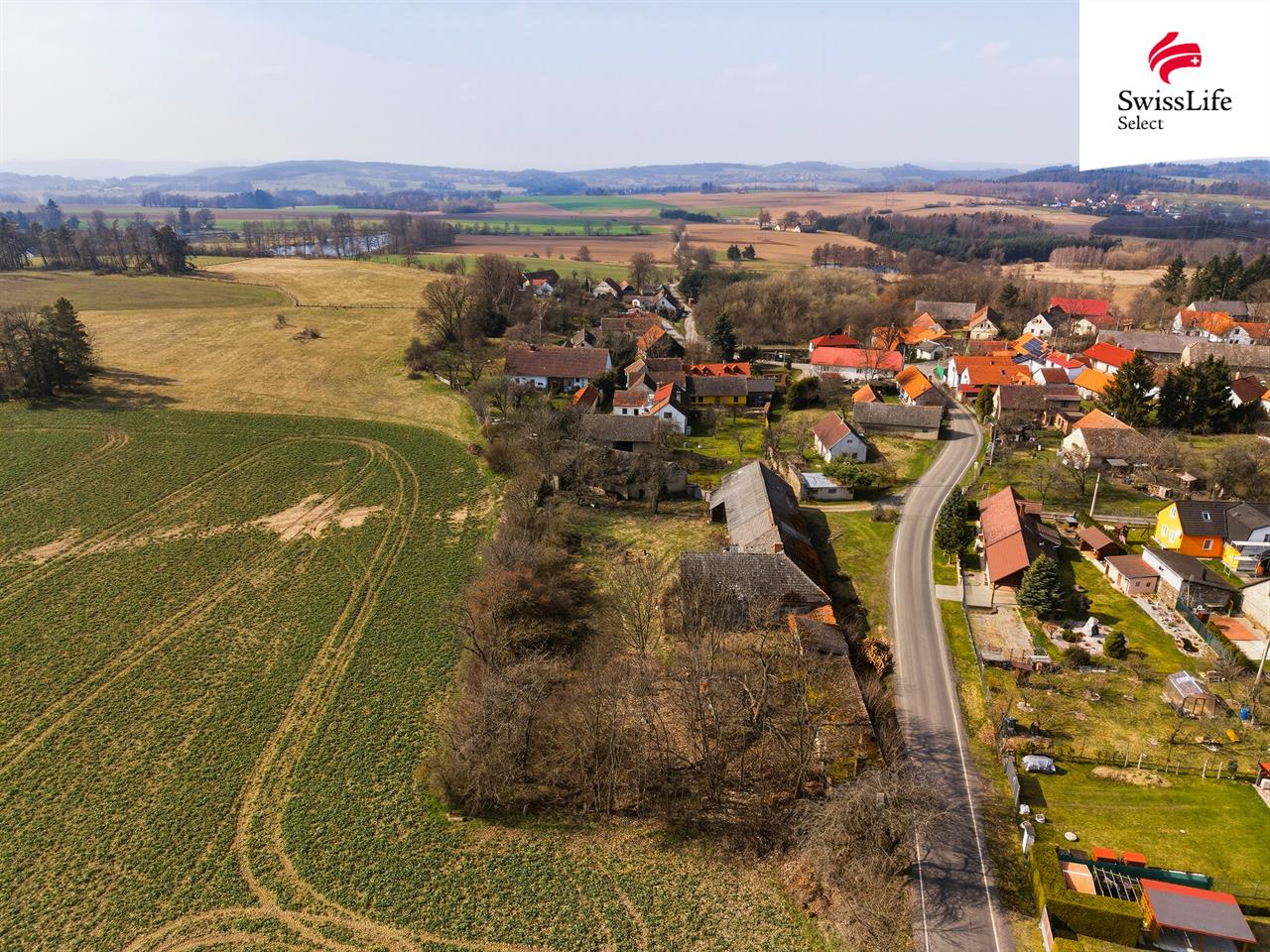 Prodej stavebního pozemku 2851 m2, Vrchotovy Janovice