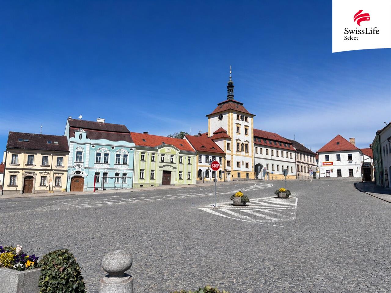 Pronájem kanceláře 39 m2 Masarykovo náměstí, Jílové u Prahy