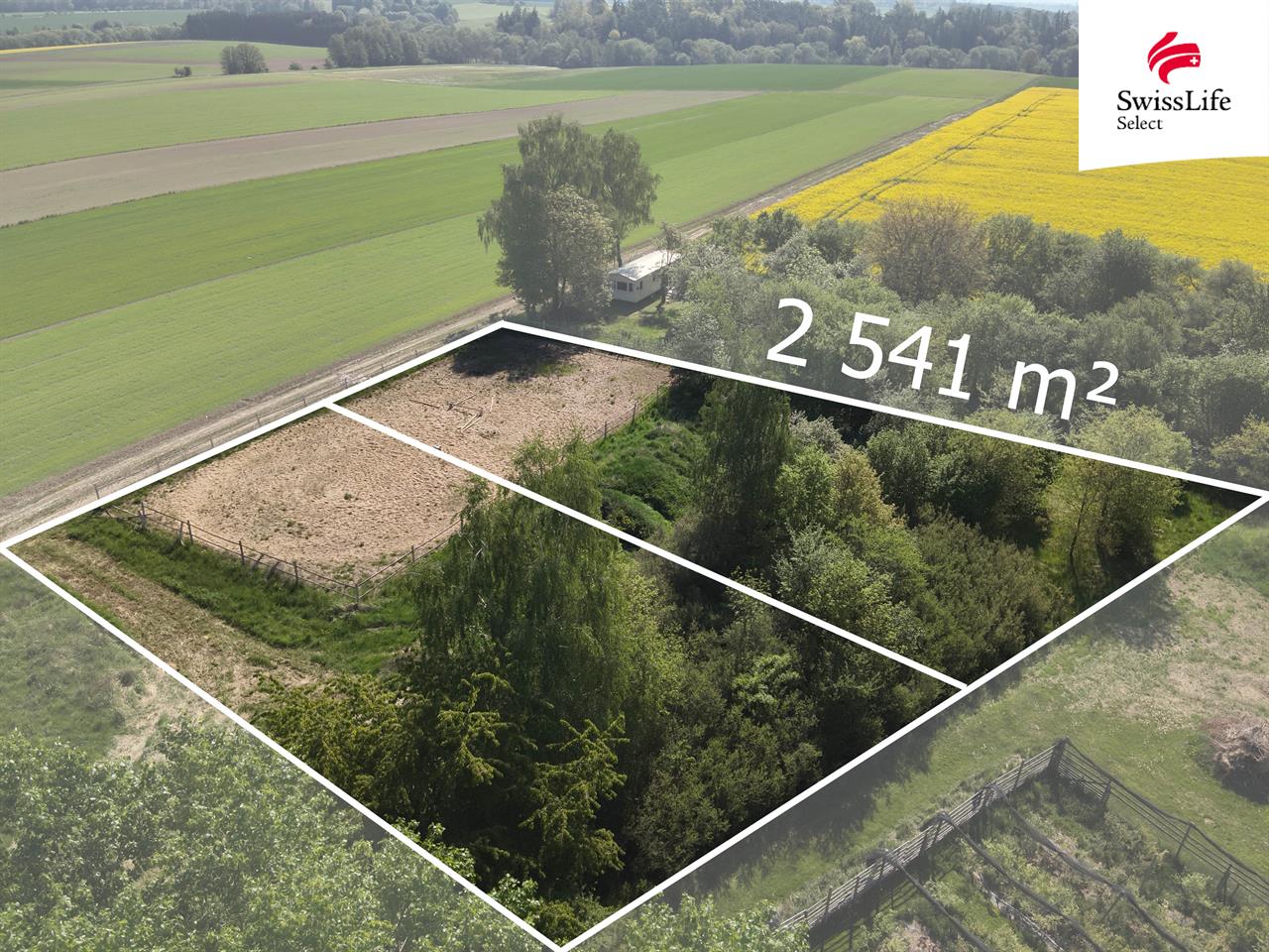 Prodej stavebního pozemku 2541 m2, Jistebnice