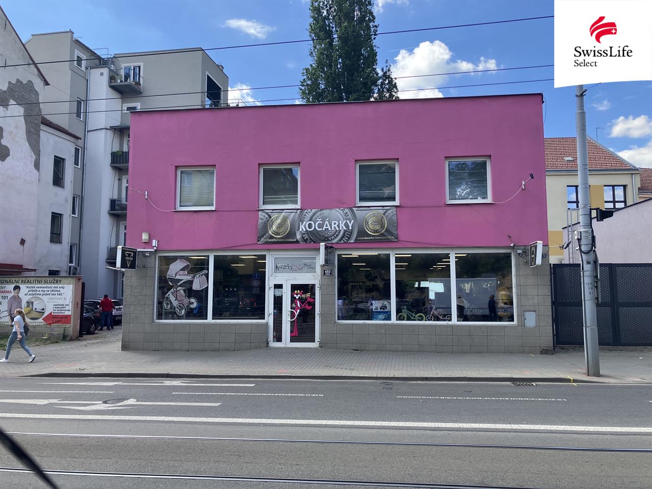 Pronájem obchodního prostoru 456 m2 Křenová, Brno