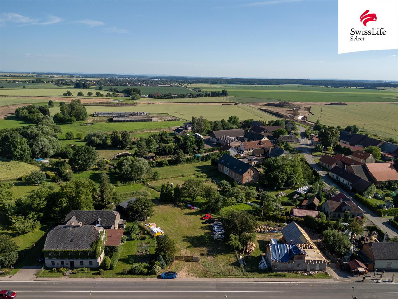 Prodej stavebního pozemku 1852 m2, Bílsko u Hořic