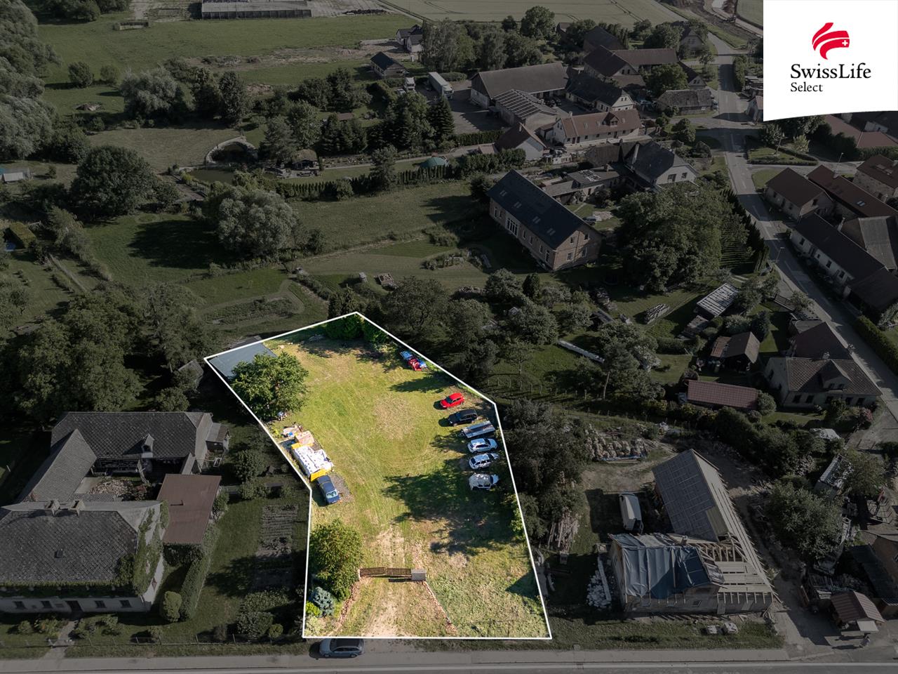Prodej stavebního pozemku 1852 m2, Bílsko u Hořic
