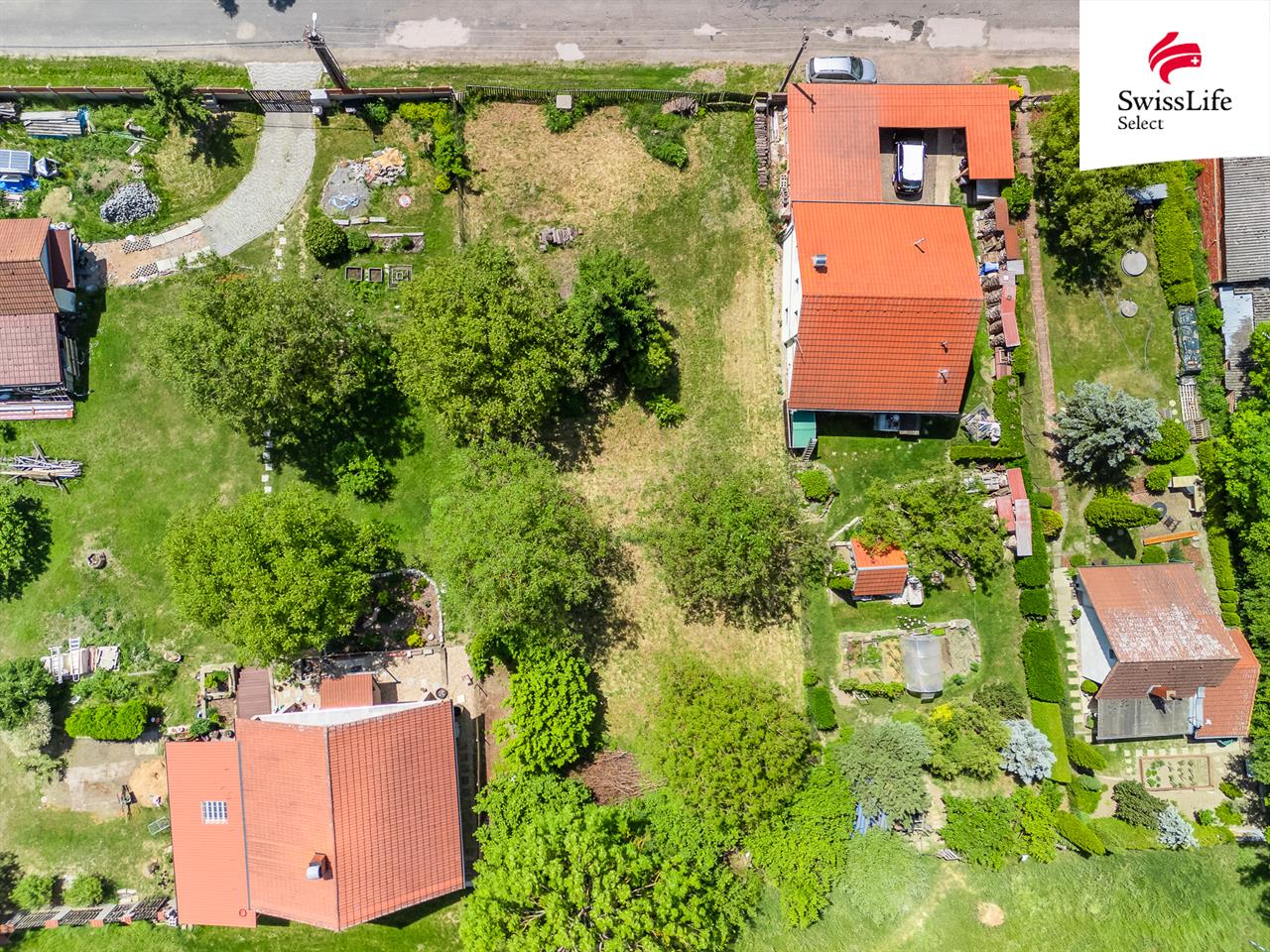 Prodej stavebního pozemku 857 m2 Benátky