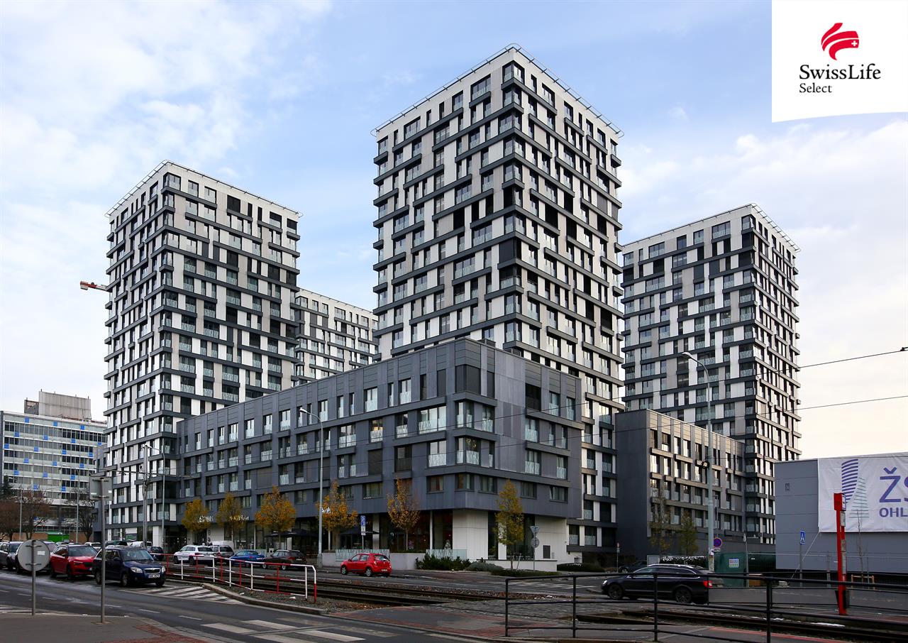 Pronájem bytu 1+kk 35 m2 Olšanská, Praha