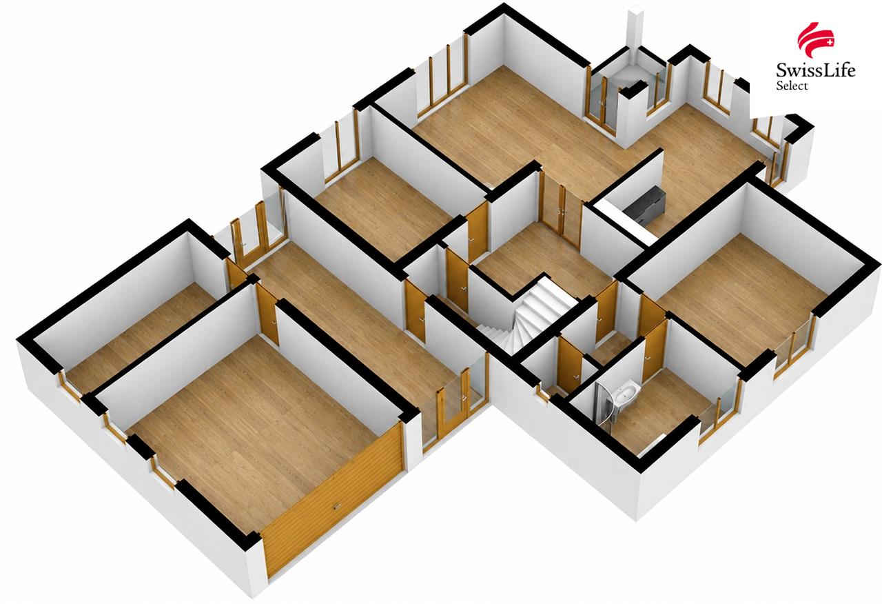 Prodej vícegeneračního domu 436 m2 Na losách, Praha