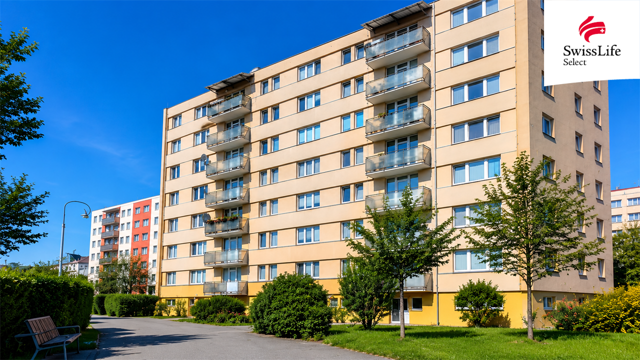 Pronájem bytu 3+1 68 m2 Lidická tř., České Budějovice