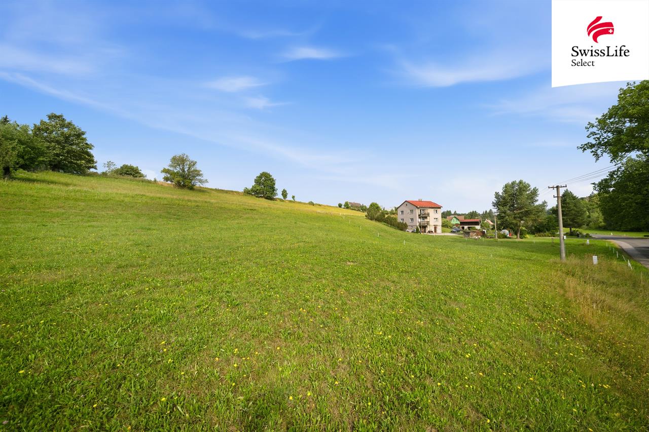 Prodej stavebního pozemku 1087 m2, Dolní Kalná