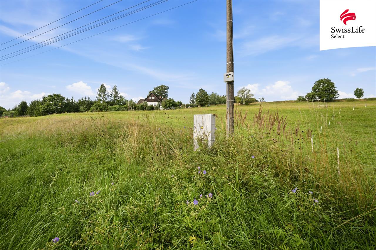 Prodej stavebního pozemku 1445 m2, Dolní Kalná