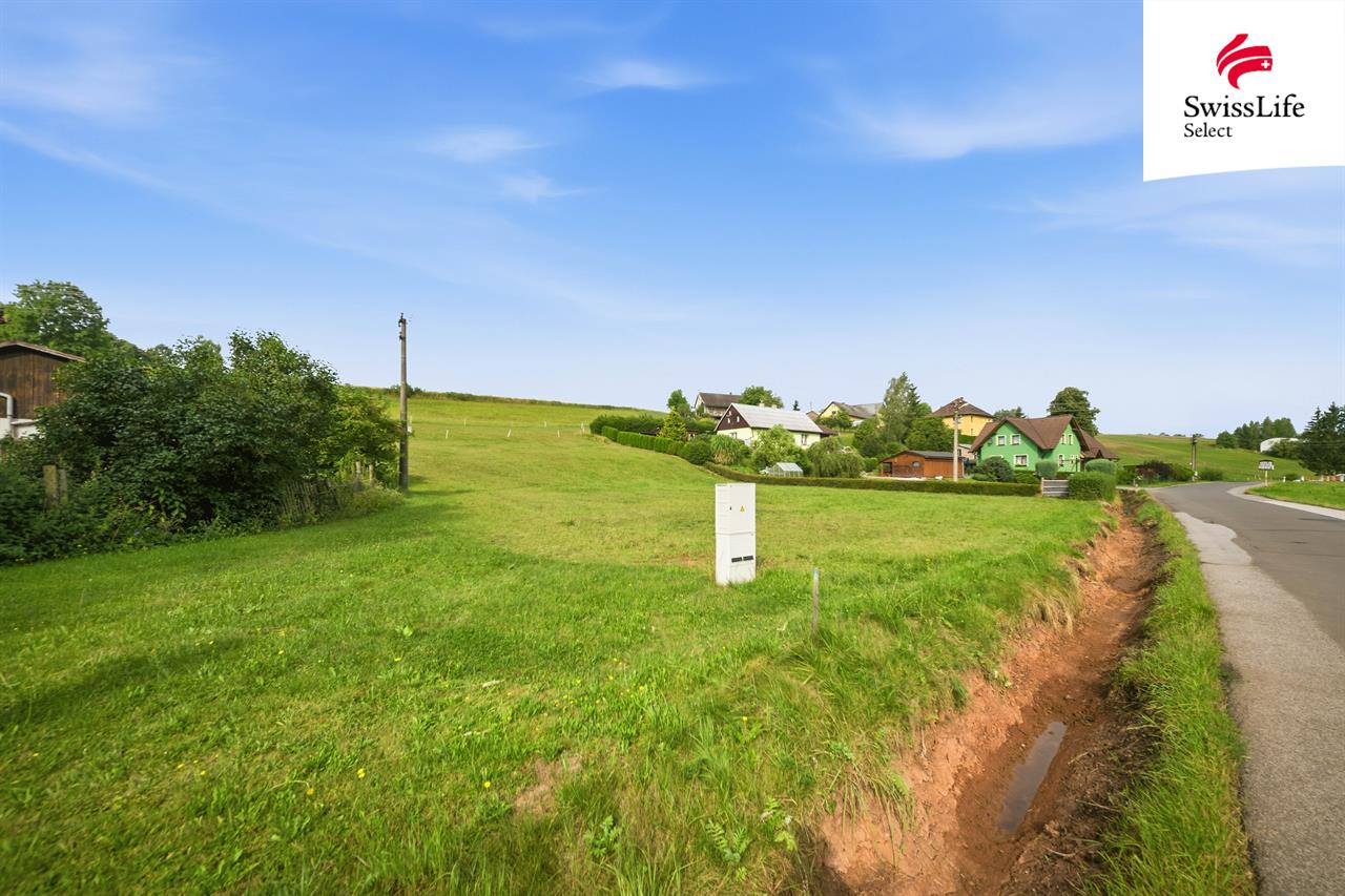 Prodej stavebního pozemku 1445 m2, Dolní Kalná