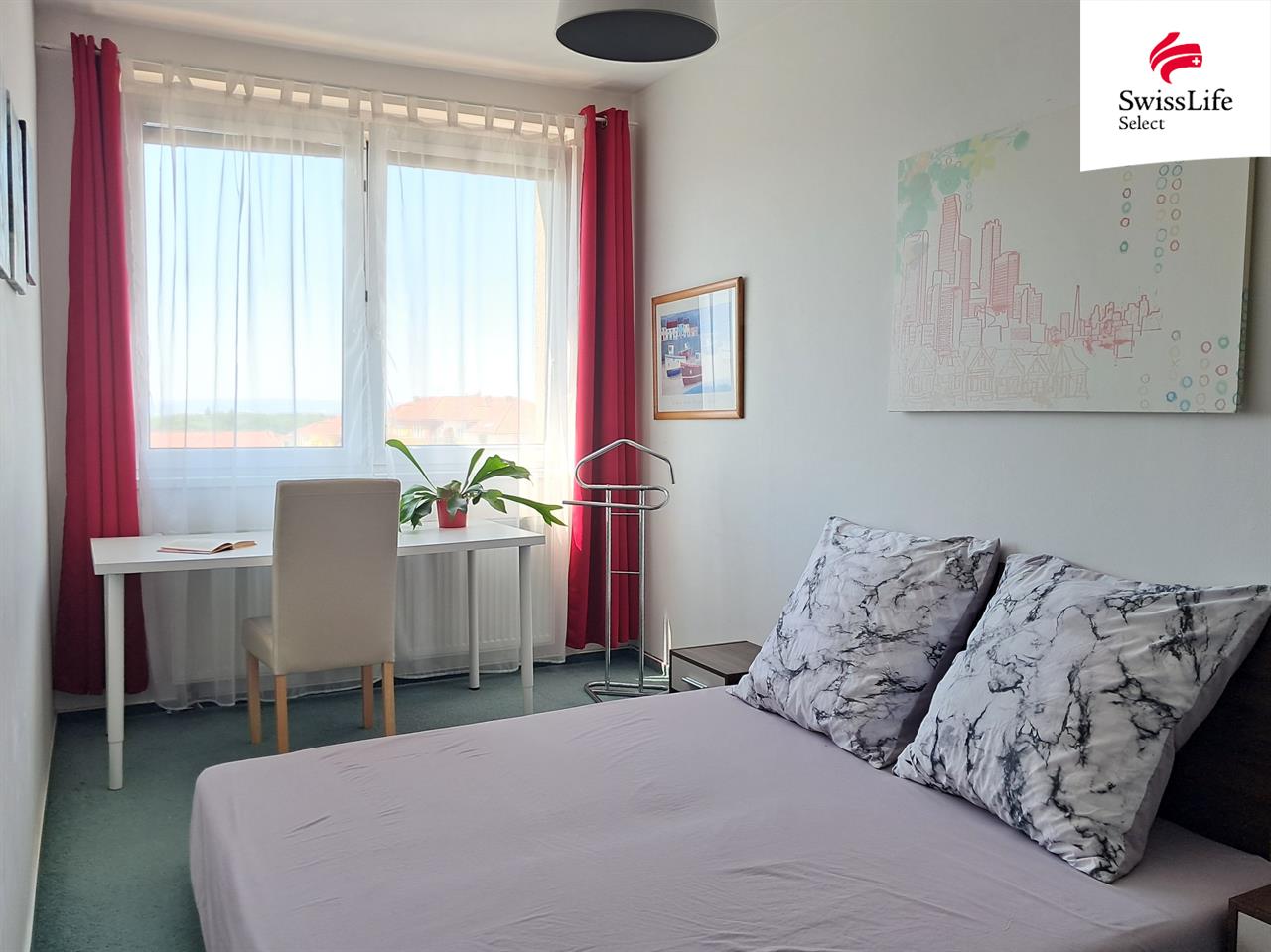Pronájem bytu 2+kk 47 m2 Nad přehradou, Praha